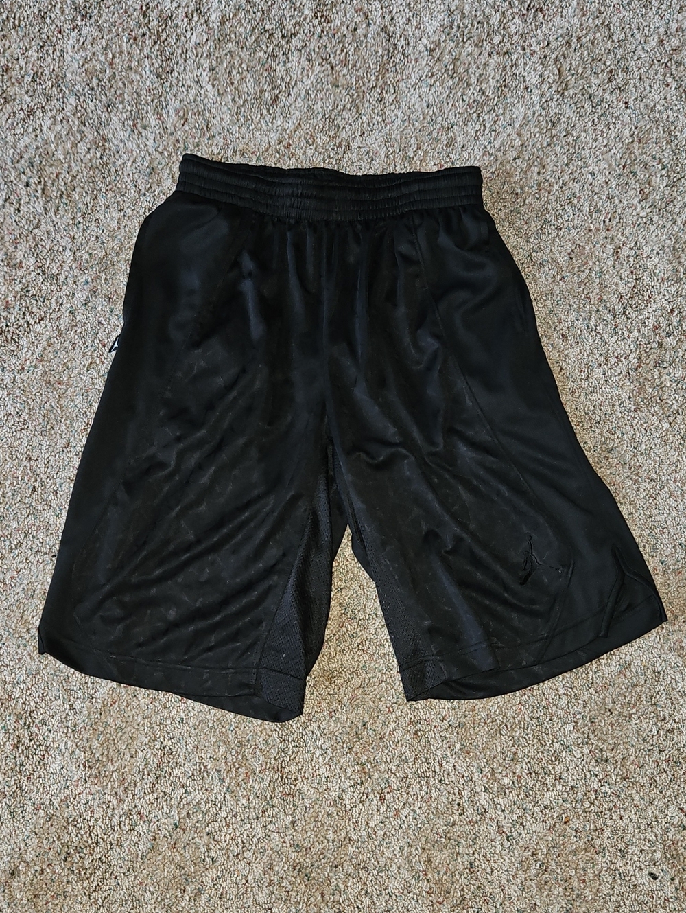 Jordan Black Boy's Athletic Shorts